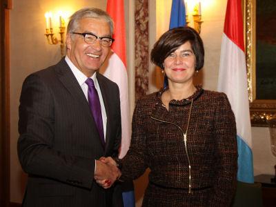 The Speaker and Laurent Mosar