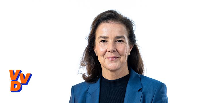 Eijck-Nagel, VVD, including logo on the bottom left