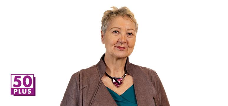 Portrait of van Brenk with 50PLUS.