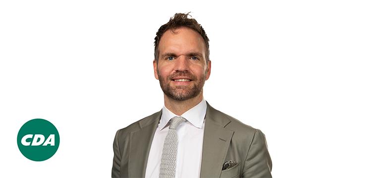 Portrait of Boswijk with logo CDA.