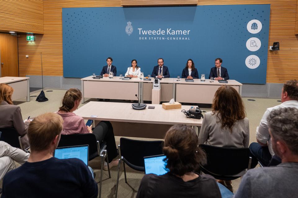 Press conference of the Parliamentary Committee of Inquiry into COVID-19
