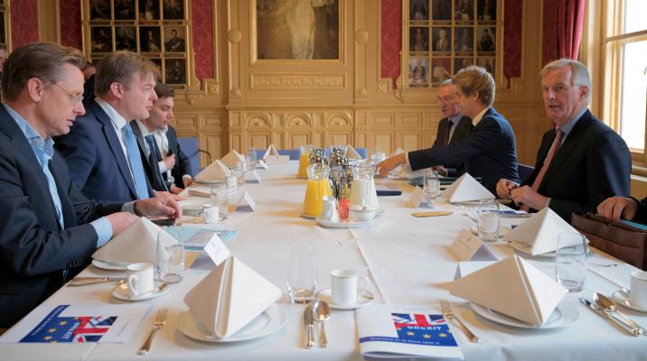 MPs meet with EU's Brexit negotiator Barnier