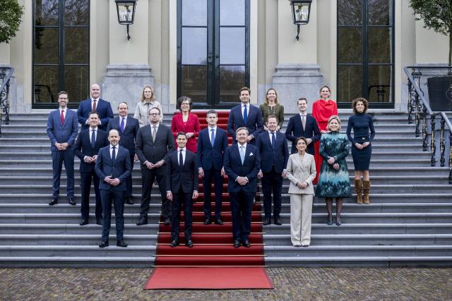 Cabinet-Jetten with the Dutch King