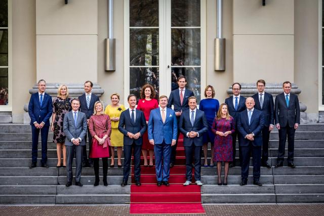 The Cabinet Rutte-III and King Willem Alexander