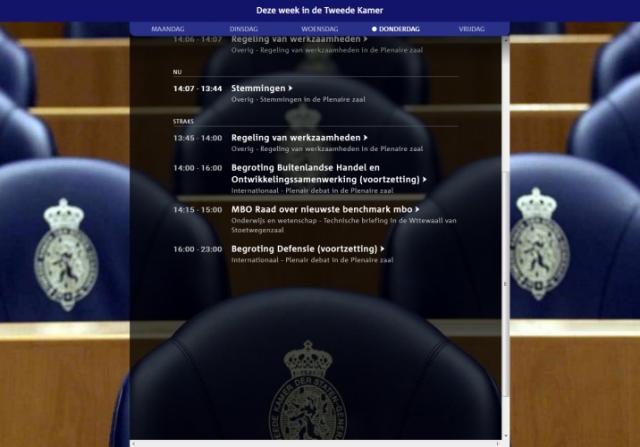 Screenshot app 'Debat Direct'