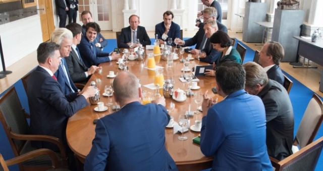 The chairmans of all political parties discuss the results of the 2017 Elections