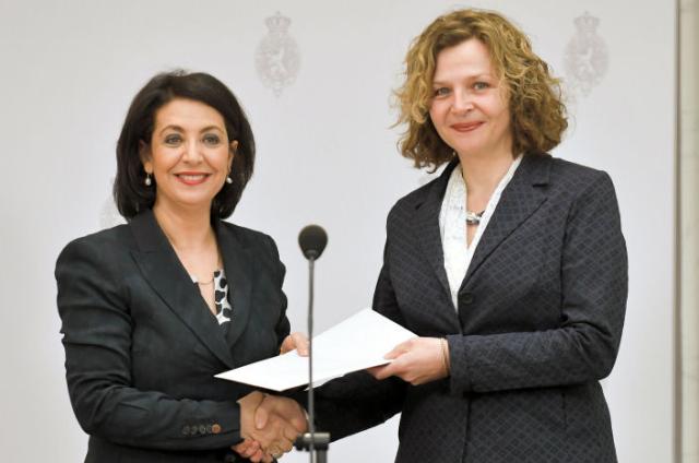President of the House of Representatives receives scout's report