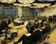 Debating room with audience