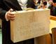 "Third-Tuesday-of-September"-briefcase, which contains the National Budget and the Budget Memorandum.