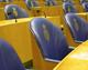 Blue seat in the Plenary hall