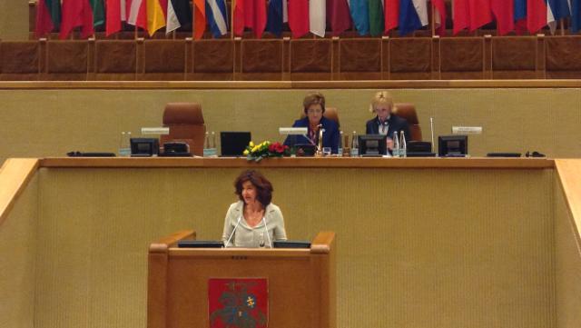 Van Miltenburg speeching